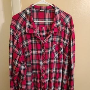 4X Flannel shirt